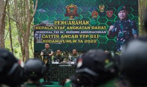Tinjau Latihan Puncak Ancab YTP 611/Awl, Kasad Ungkap Rasa Bangga