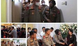 Wujud Kepedulian, Kapolres Binjai Jenguk Personil Yang Sakit Dan Layatan Terhadap Orang Tua Personil Yang Meninggal Dunia