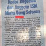 Oknum Wartawan Media Cetak di Deli Serdang Dilaporkan Kades Rugemuk dan AWI Saragih Atas Pemberitaan Bohong