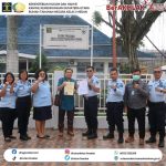Karutan 1 Medan Tanjung Gusta Terima Piagam Penghargaan Kerjasama Pengolahan Limbah Medis