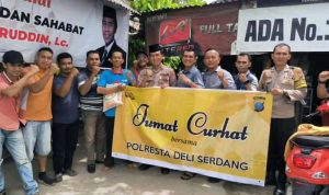 Apresiasi Masyarakat Terhadap Giat Jumat Curhat Polresta Deli Serdang