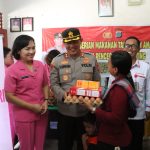 Bentuk Kepedulian Polres Simalungun Menekan Stunting Kapolres Berikan PMT 110 Anak Asuh