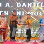 Mayjen TNI A. Daniel Chardin Terima Cendera Mata Dari Walikota Medan