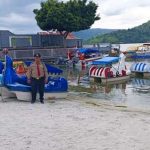 Patroli di Lokasi Wisata Parapat, Keamanan dan Kenyamanan Pengunjung Jadi Prioritas Utama Sat Pam Obvit Simalungun