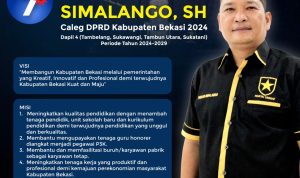 Maju Nyaleg DPRD Kabupaten Bekasi, Paulus Simalango,SH Siap Bawa Misi Yang Visioner