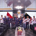 KAPOLDA SUMSEL SAMBUT BAIK AUDENSI IWO INDONESIA SUMSEL