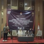 KPUD KARAWANG ADAKAN RAPAT KOORDINASI LAPORAN DANA KAMPANYE 2024