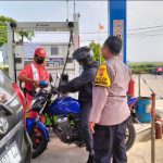 GIAT PATROLI POLSEK PAKISJAYA ANTISIPASI 3C KAMTIBMAS DI AREA SPBU PAKISJAYA
