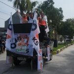Caleg PKS Teti Lestari Hibur Warga Cibitung dan Cikarang Barat dengan Flashmob Kampanye