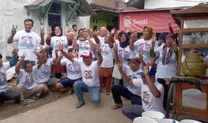 Meningkatkan Partisipasi Pemilih Kabupaten Bekasi Melalui Kegiatan Bagi-bagi Ribuan Porsi Bakso, Kaos, dan Kalender oleh Brilian