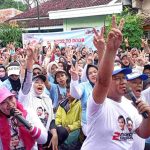 Meriah Ratusan Ibu-ibu di Acara Senam Gemoy di Rumah Ketum BRILIAN untuk Mendukung Capres-Cawapres Nomor 2