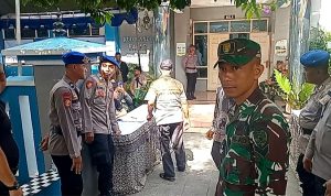 Sekitar 65 Personil Gabungan Ditejunkan Demi Kelancaran Pemilihan Ketua KUD Mina Fajar Sidik
