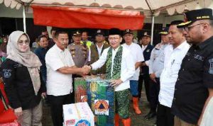 Penanganan Tanah Gerak di Bojongmangu Oleh Pj Bupati Bekasi Tinjau Langsung