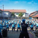 Kalapas Perempuan Bandung Yekti Apriyanti Senam Bersama Petugas dan Warga Binaan