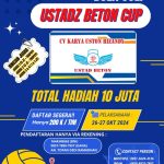 DAFTAR SEGERA !!! OPEN TURNAMEN BOLA VOLI USTADZ BETON CUP