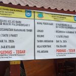 Program Bantuan Disdikpora Untuk SDN Palumbonsari I Berjalan Lancar Tanpa Kendala