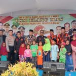 Harlah Ke-3 LSM Elang Mas Diisi Santunan Pada 150 Anak Yatim dan Jompo