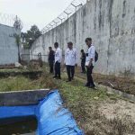 Lapas Narkotika Pematangsiantar Kontrol Bangunan dan Branggang Dukung Program Ketahanan Pangan