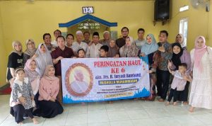 Haul Ke-6 Alm. Drs. H. Suryadi Bambang Diisi Doa Bersama dan Santunan