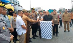 KPU Labusel Melepas 11 Truk Logistik Pilkada 2024 Ke 5 Kecamatan