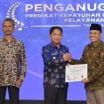 Ombusdman RI Beri Penghargaan Predikat Kepatuhan Pelayanan Publik kepada Pemprov NTB