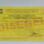 Tidak Indahkan Peringatan Sebelumnya! Satpol PP Purwakarta Segel CV. Sastranagara Feed Meal