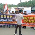 AliJaber Gelar Aksi Demo Ke Polres Labusel Menuntut Keadilan Hukum