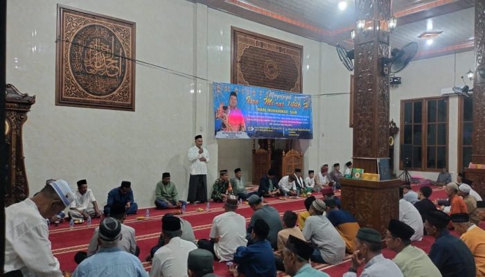 Antusias Warga Hadiri Peringatan Isra Mi’raj 1446 di Masjid Al Musyorul Khoir