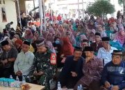 Masyarakat Membludak Padati Peringatan Isra Mi’raj di Halaman Kantor Desa Ciasem Tengah