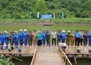 Wakapolda Lampung Turut Dampingi  KSAL Tinjau Program Ketahanan Pangan Nasional dan Makan Bergizi Gratis