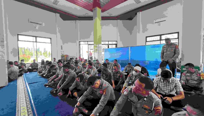 Tingkatkan Kualitas Rohani dan Mental Personil, Polres Lampung Utara Gelar Binrohtal