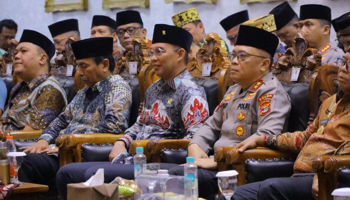 Kapolda Lampung Hadiri Peringatan Isra Mi’raj Nabi Muhammad SAW 1446 H