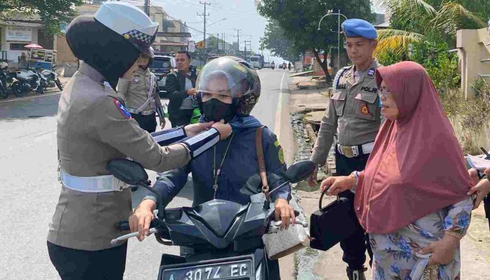 Hari ke-3 Operasi Keselamatan Krakatau 2025 Polres Lampung Utara Tingkatkan Kesadaran Pengendara