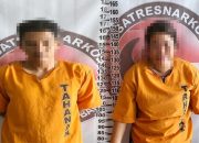 Polres Tulang Bawang Tangkap Pasutri Yang Nekat Jadi Bandar Narkoba