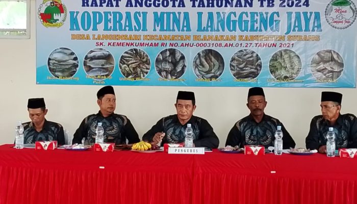 KPD Mina Langgeng Jaya Desa Langensari Gelar Rapat Anggota Tahunan Periode  2025