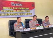 Bid Propam Polda Lampung Laksanakan Mitigasi dan Pencegahan Pelanggaran di Polres Way Kanan