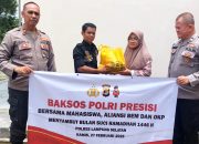 Sambut Ramadhan 1446 Hijriah, Polda Lampung Gandeng Elemen Mahasiswa Distribusikan 4.500 Paket Sembako
