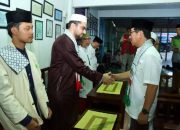 Bupati Lampung Utara Menyabut Ulama Pelestina, Syaikh Muhamad Rajab Abu Anin, Dalam Kajian Ramadhan