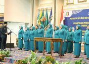 Gubernur Lampung Kukuhkan dan Lantik Pengurus TP PKK dan Tim Pembina Posyandu Provinsi Lampung