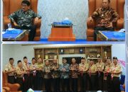 Bupati Lampung Utara Terima Audensl Kawarcab Pramuka Lampura