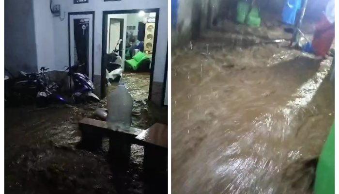 Sejumlah Wilayah di Puncak Bogor Dilanda Longsor dan Terjangan Banjir