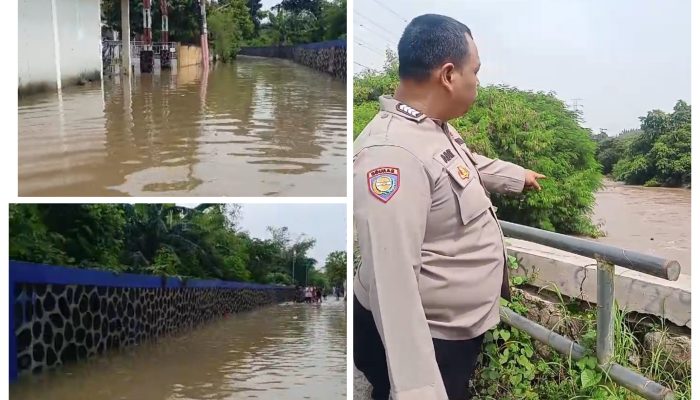 Kali Sadang Meluap, Puluhan Rumah di Villa Mutiara Jaya Terendam Banjir