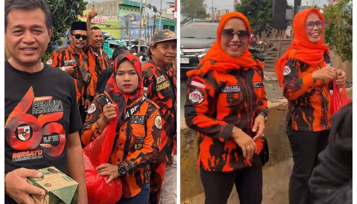 PAC Pemuda Pancasila Cikarang Utara Bagikan Takjil di Hari Ke-15 Ramadhan