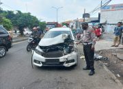 Kecelakaan Beruntun di Jalan Layang SGC, Tiga Kendaraan Alami Rusak