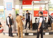 Polres Tulang Bawang Bersama Dinas Perdagangan Sidak Pasar dan SPBU, Ini Tujuannya