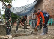 Kerja Keras Satgas TMMD, Rumah Ibu Kiki Hampir Rampung