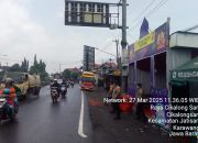 Pantauan Pospam Cikalong-Jatisari Ops Ketupat Lodaya Thn 2025 Arus Mudik Terpantau Lancar