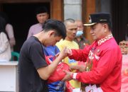 Pasca Kebakaran, Wakil Bupati Lambar Sambangi Korban dan Berikan Bantuan