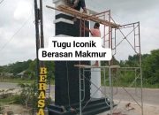 Pembangunan Tugu Iconik Desa Berasan Makmur Disorot, Diduga Langgar Aturan Tata Ruang