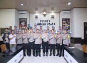 Ops Ketupat Krakatau 2025, Biro Provos Div Propam Polri Kunjungi Polres Lampung Utara